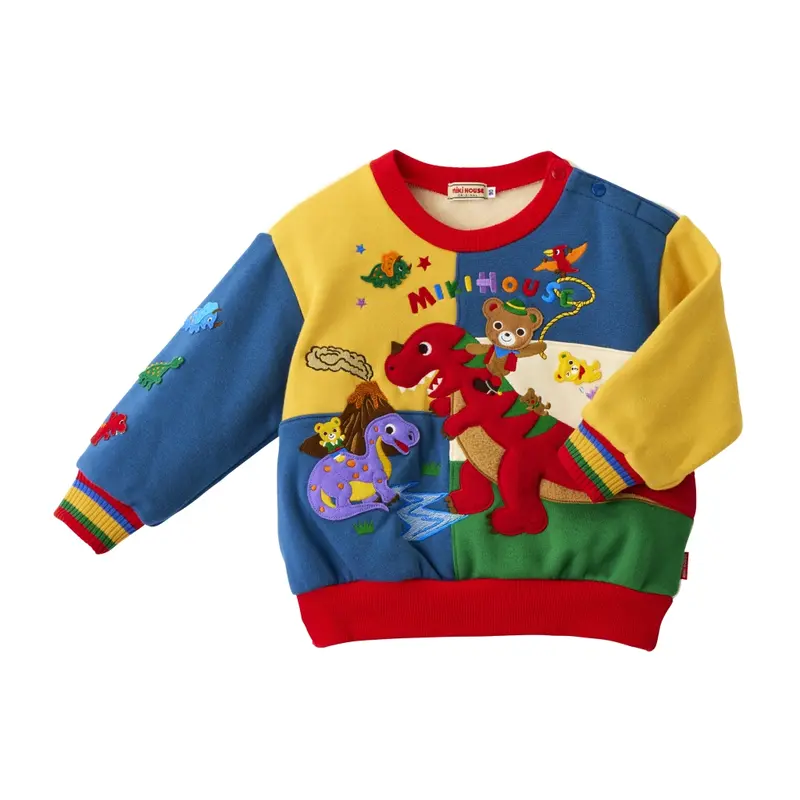 SWEAT PUCCI MULTICOLORE DINOSAURES