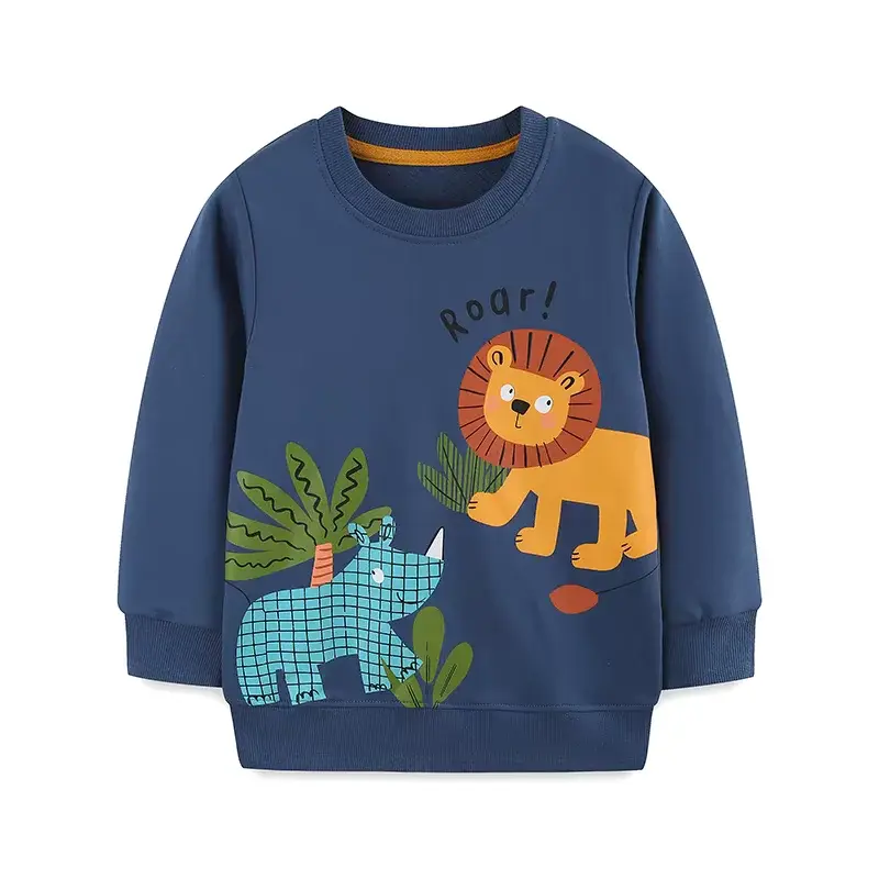 Sweat Stégosaure Jaune Enfant
