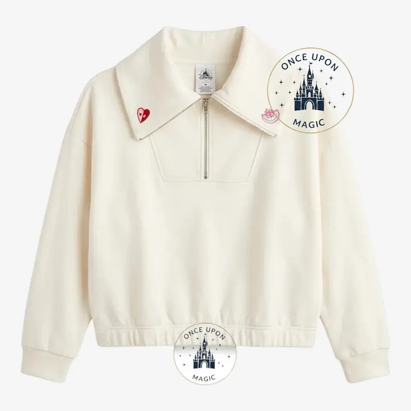 Sweatshirt Alice au Pays des Merveilles – Half-Zip – Disney