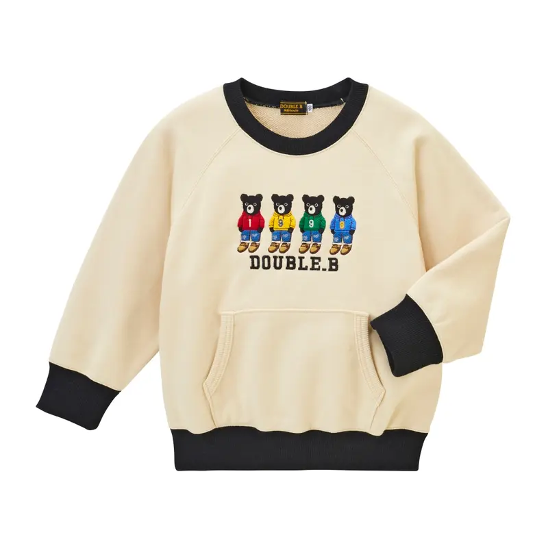 SWEATSHIRT BLANC DOUBLE B
