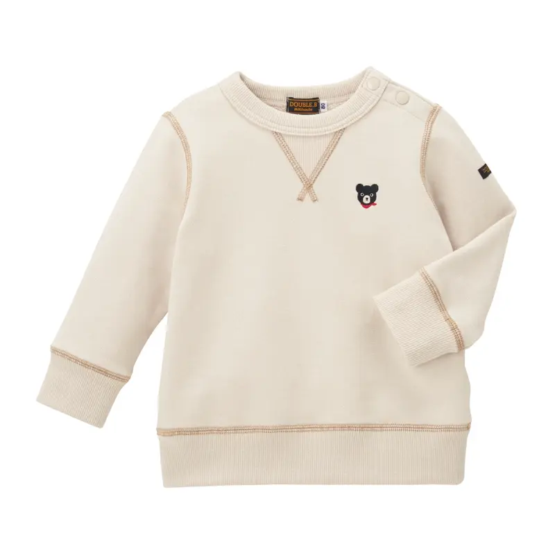 SWEATSHIRT COTON BLANC DOUBLE B