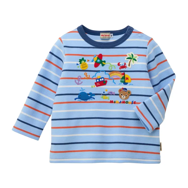 T-SHIRT À MANCHES LONGUES PUCCI