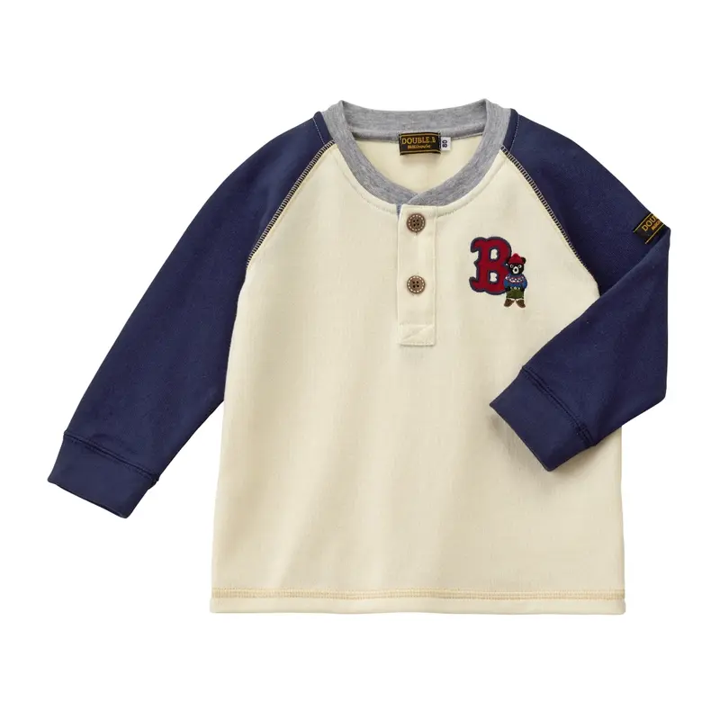 T-SHIRT BLANC ET BLEU DOUBLE B