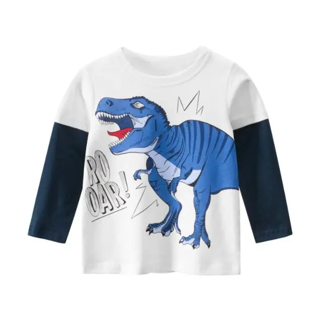 T-Shirt Dinosaure <br> Manches Longues