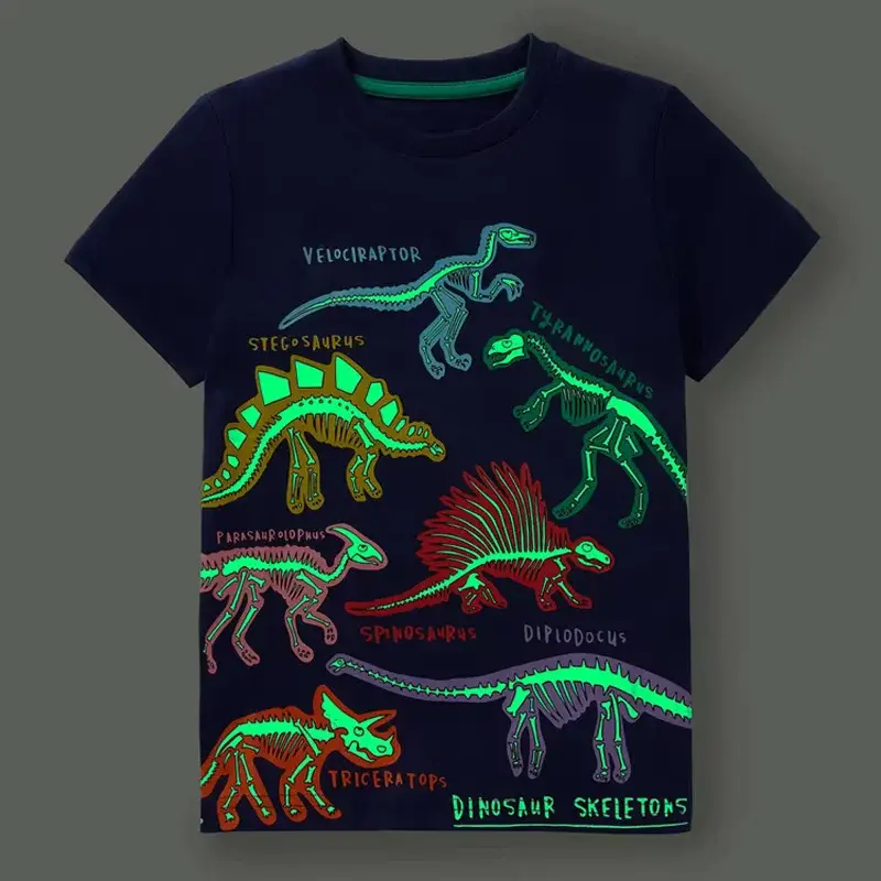 T-shirt dinosaure enfant