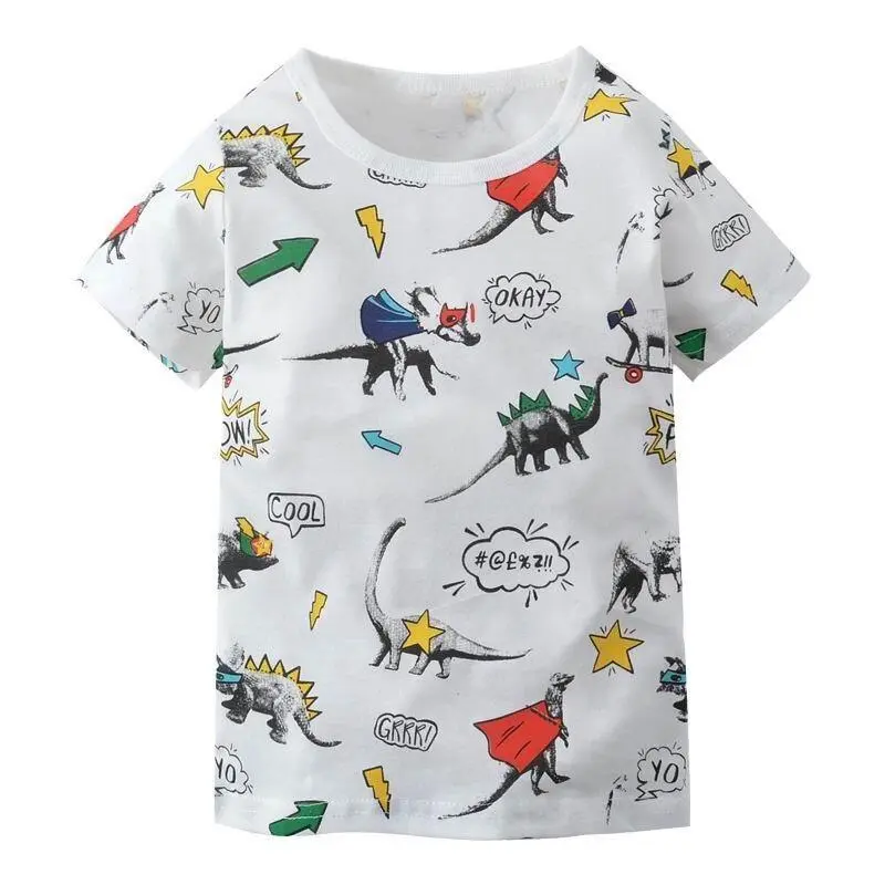 T-shirt Dinosaure Masqué