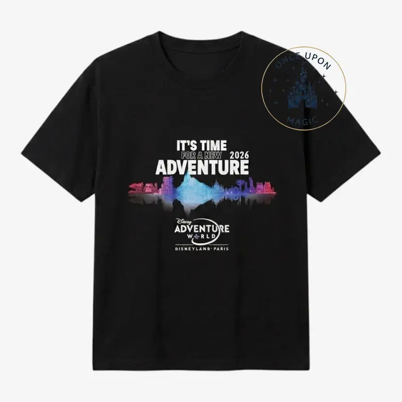 T-shirt Disney Adventure World 2026 – Disneyland Paris