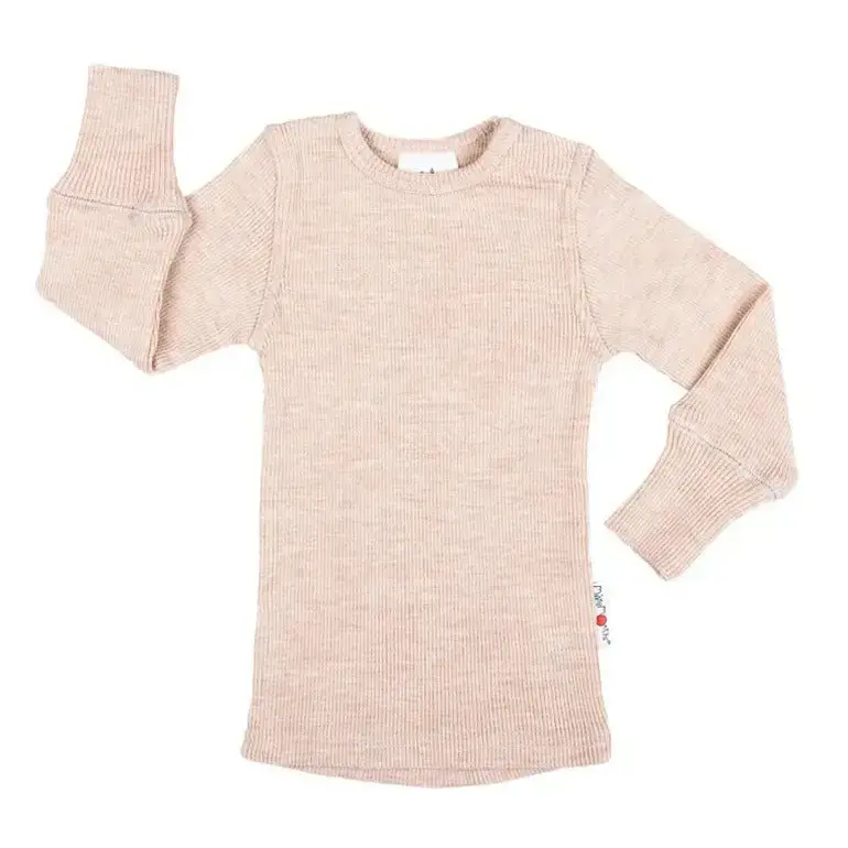 T-Shirt évolutif à ML en laine mérinos Manymonths