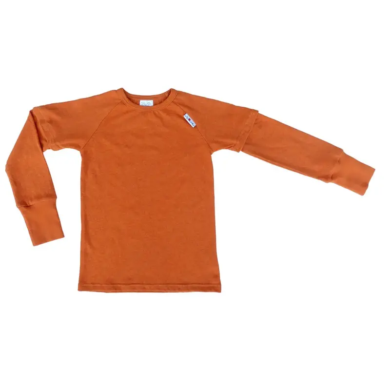 T-shirt évolutif en chanvre et coton bio ManyMonths – Hawaiian Sunset