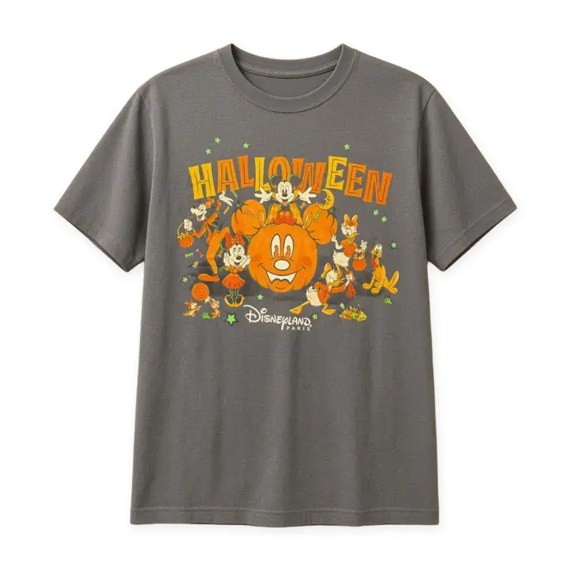 T-shirt Halloween Mickey & Ses Amis Phosphorescent – Disneyland Paris
