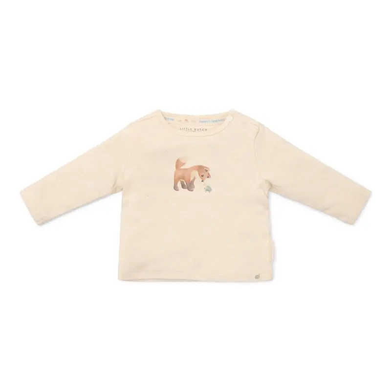 T-shirt manches longues Sand melee - Little Dutch
