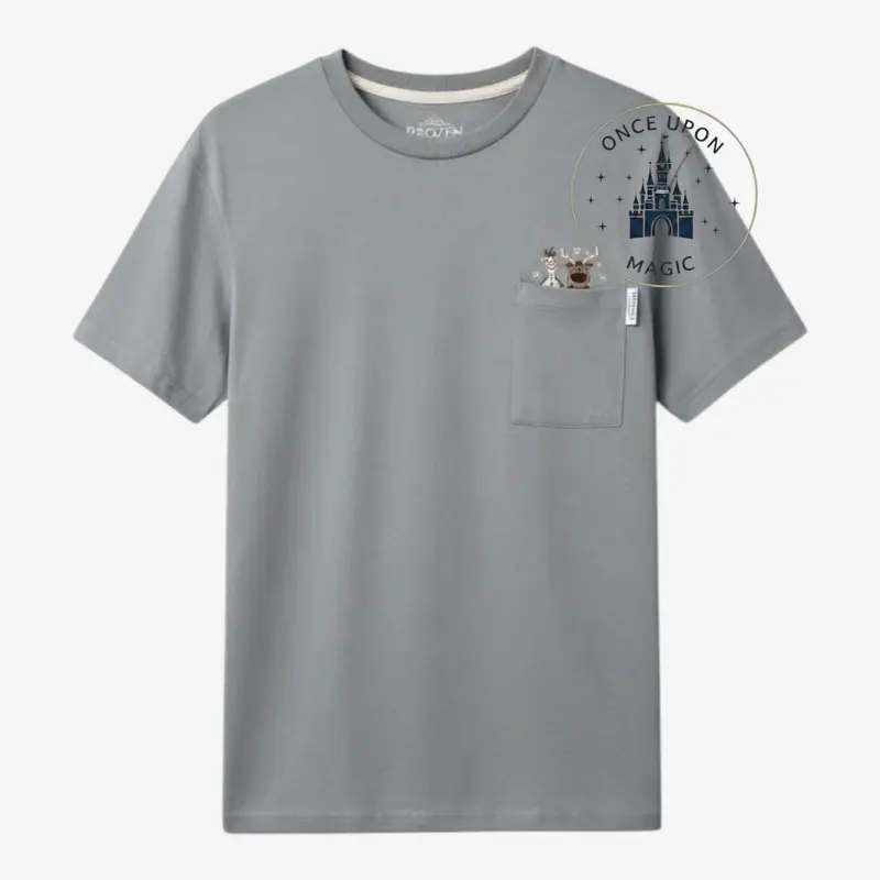 T-shirt Poche Olaf & Sven – Frozen | Disney