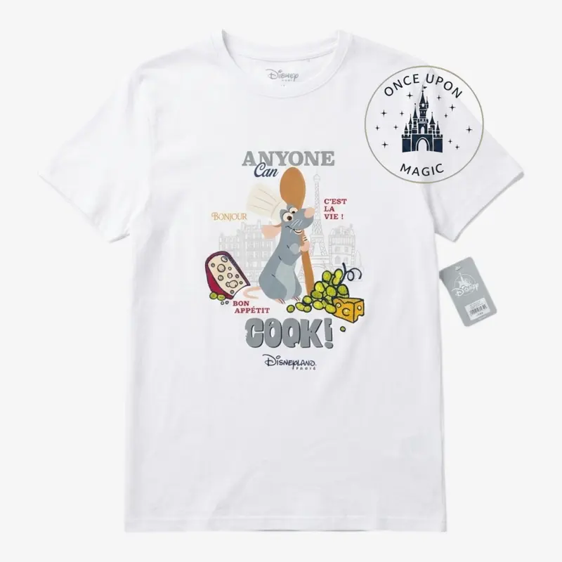 T-shirt Ratatouille Anyone Can Cook – Disneyland Paris