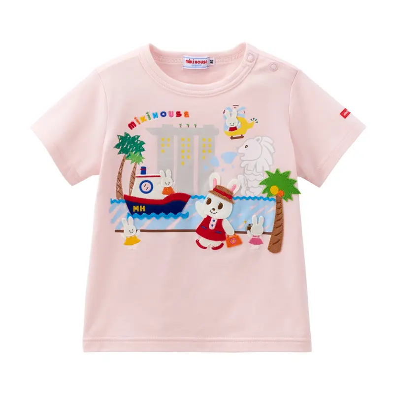 T-SHIRT ROSE USAKO À SINGAPOURE
