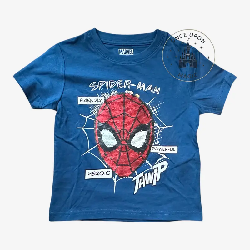 T-shirt Spider-Man Bleu – Marvel – Disneyland Paris