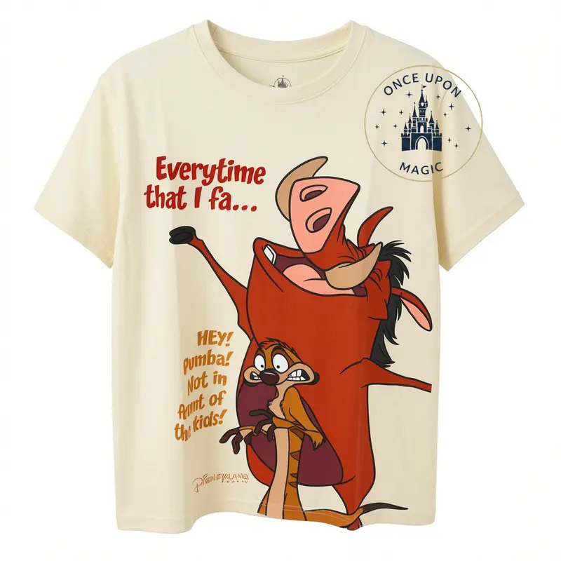 T-shirt Timon & Pumbaa – Le Roi Lion – Disneyland Paris