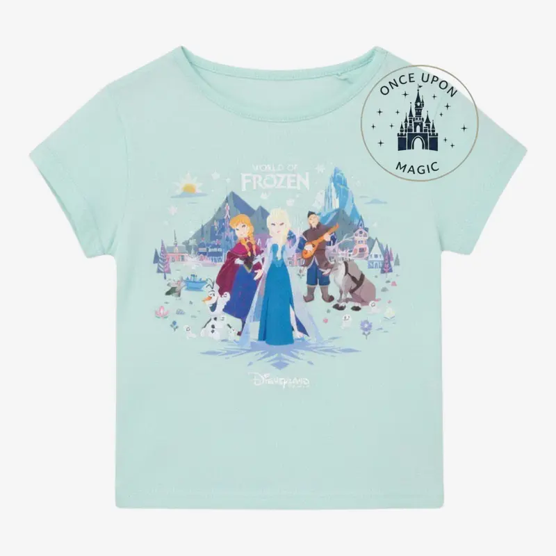 T-shirt World of Frozen – Elsa, Anna & leurs amis – Disneyland Paris