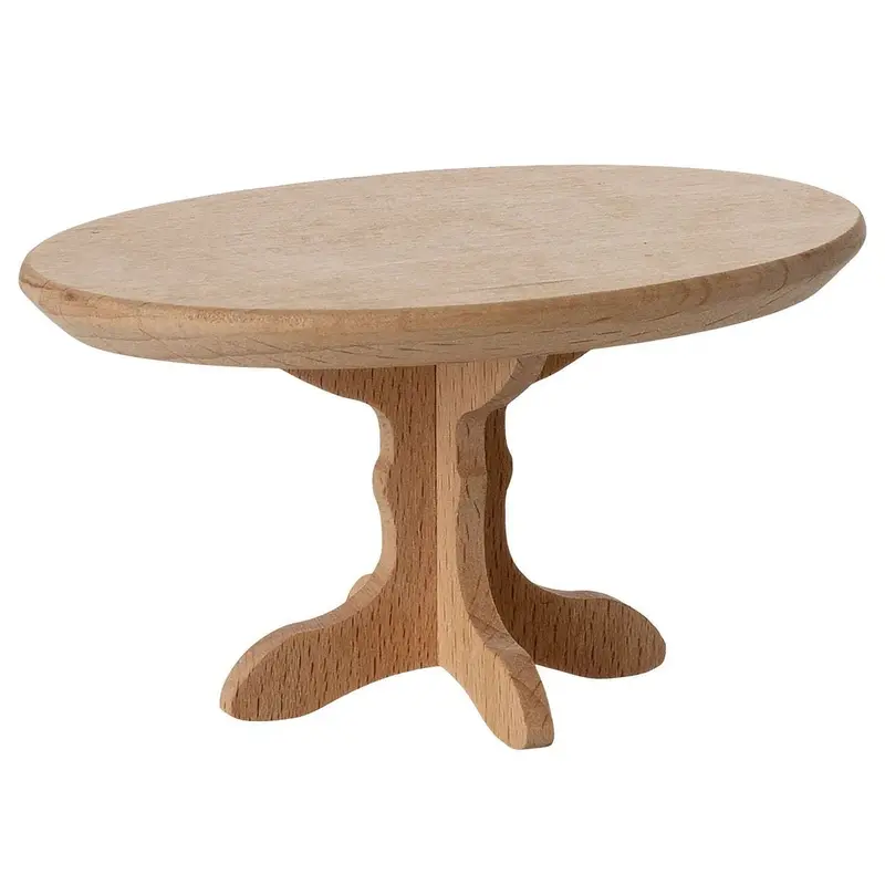 Table Basse Ovale Pour Souris Maileg - Nature