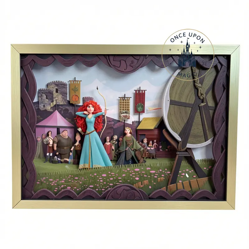 Tableau Mérida 3D Rebelle – Disneyland Paris