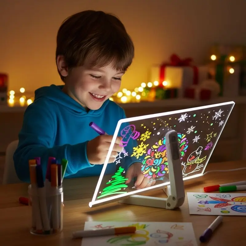 Tablette Lumineuse Dessin Enfant – LumierART — Créativité Sans Écran dès 3 ans