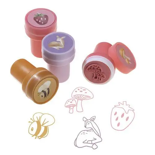 Tampons encreurs enfant – Fairy garden (16 pièces)
