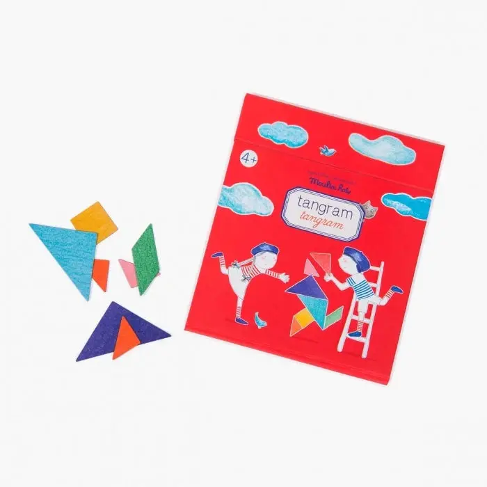 Tangram magnétique Aujourd'hui c'est mercredi - Moulin Roty