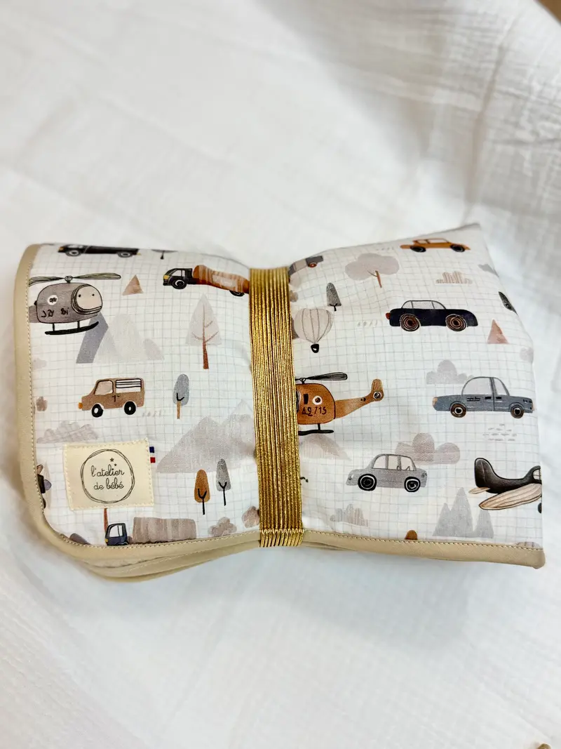 Tapis a langer nomade voyage