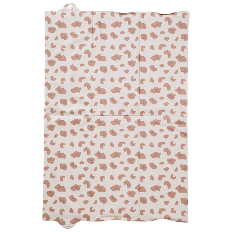 Tapis à langer pliant 40x58 cm - Matelas à langer nomade PVC - Léopard