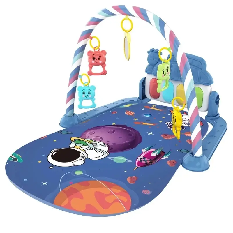 Tapis de jeu bébé avec clavier piano - gym rampant activité musicale éveil nourrisson