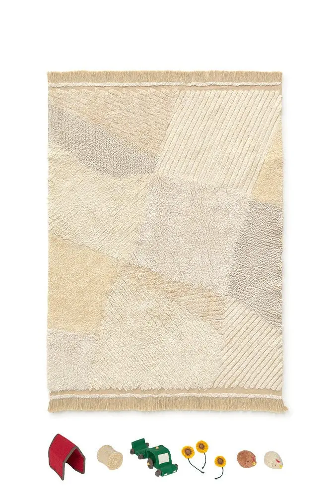 Tapis De Jeu Lavable - Farm Fields 120 x 170 Cm