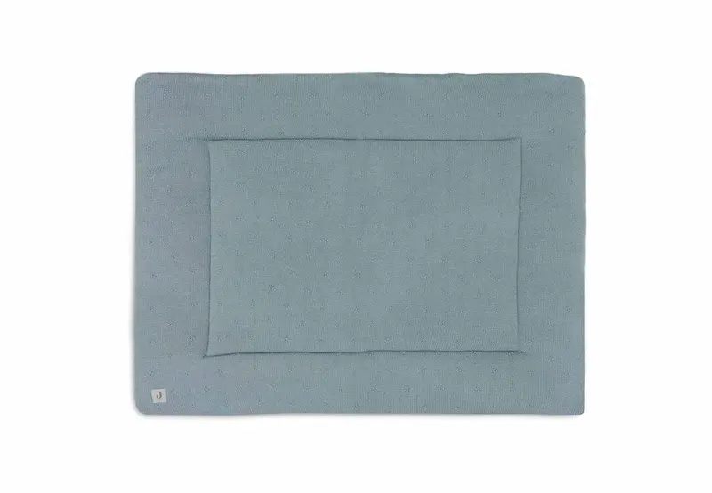 Tapis de parc cosy knit sea green - JOLLEIN