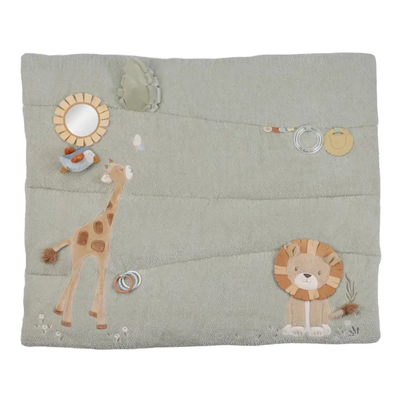 Tapis de parc Safari Friends – tapis d’éveil bébé