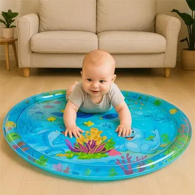 Tapis d'eau bébé | Éveil sensoriel