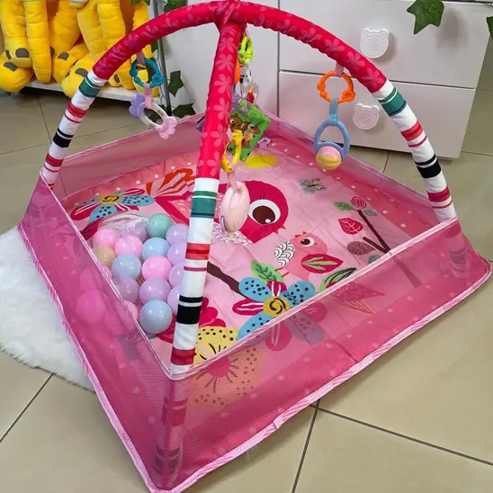Tapis d'éveil bébé/Rose