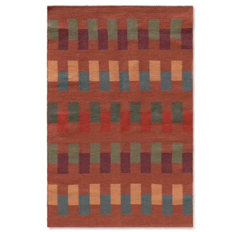 Tapis Handloom Intersecting Sienna 86 X 130 Cm