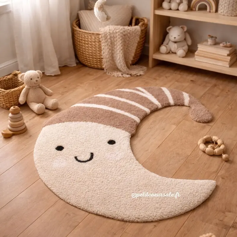 Tapis lune Heaven - 109x90 cm