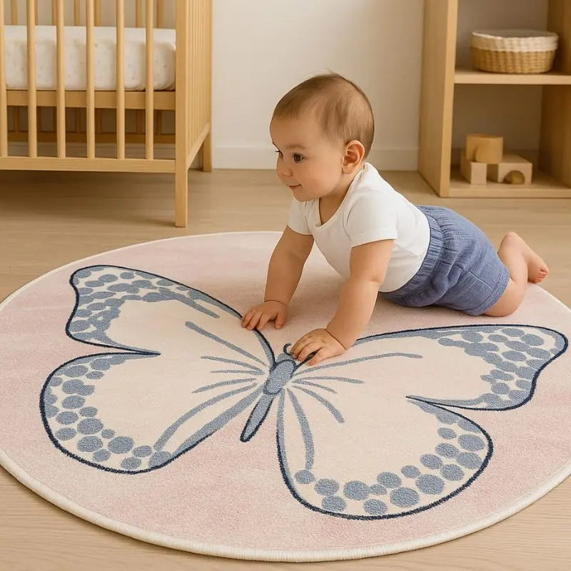Tapis motricité bébé-Papillon