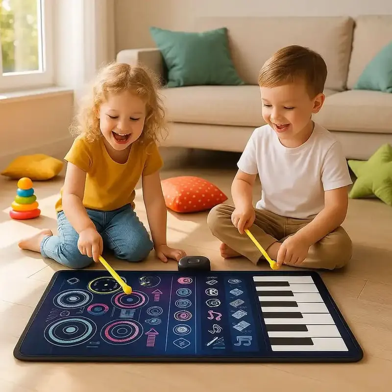 Tapis Piano Musical Enfant 80x50cm