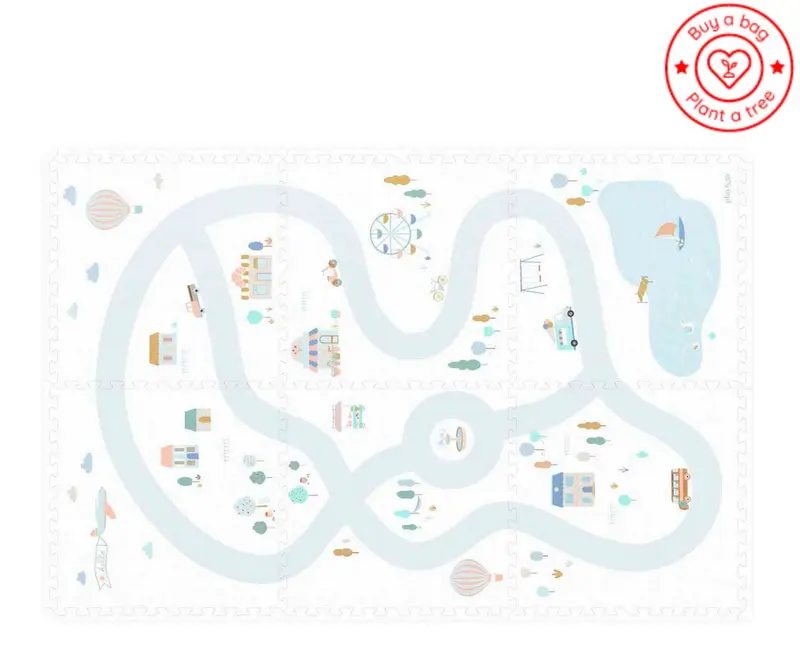 tapis puzzle EEVAA Village/Terrazzo - PLAY & GO