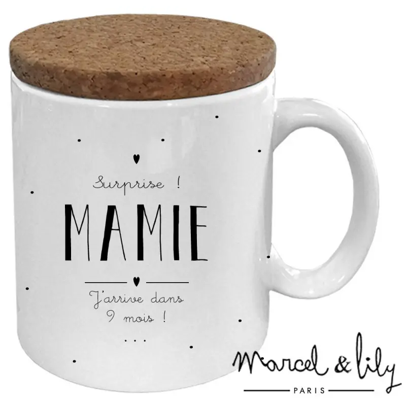 Tasse annonce « Surprise »