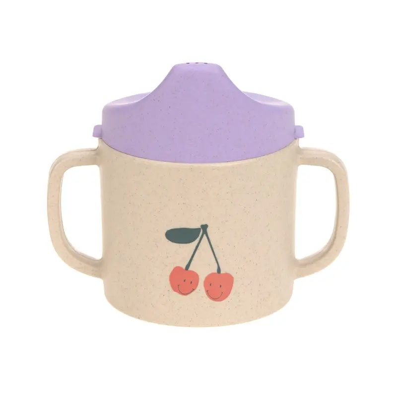 Tasse d'apprentissage happy fruits cerise - LASSIG