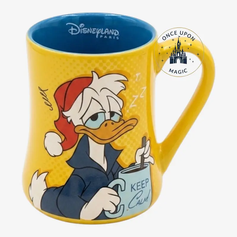 Tasse Espresso Disney « Too Tired to Be Angry » – Donald Disneyland Paris
