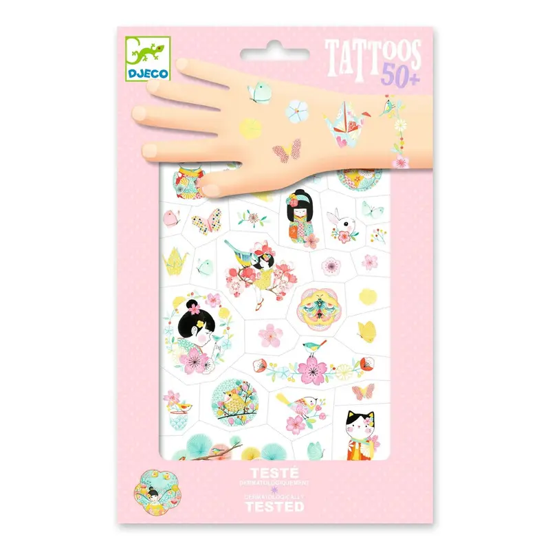 Tatouages sakura - DJECO
