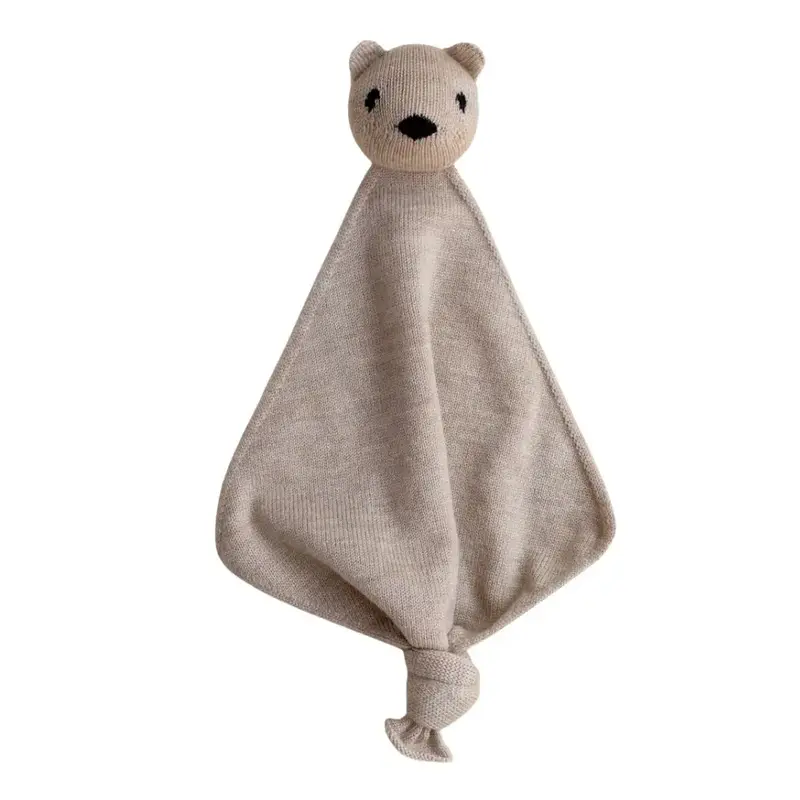 Teddy Tokki en pure laine mérinos HVID - Sable