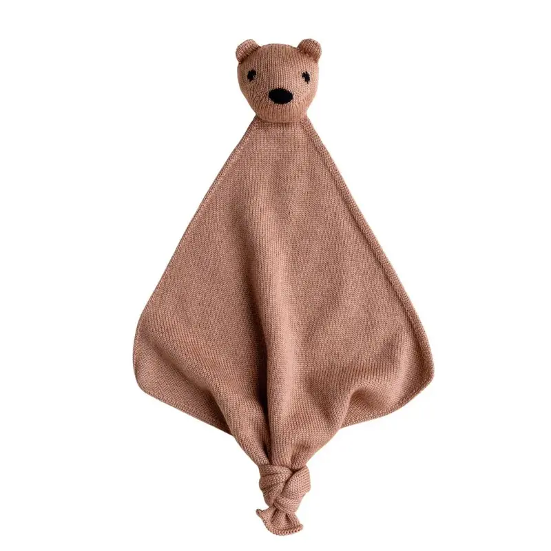 Teddy Tokki en pure laine mérinos HVID - Terracotta