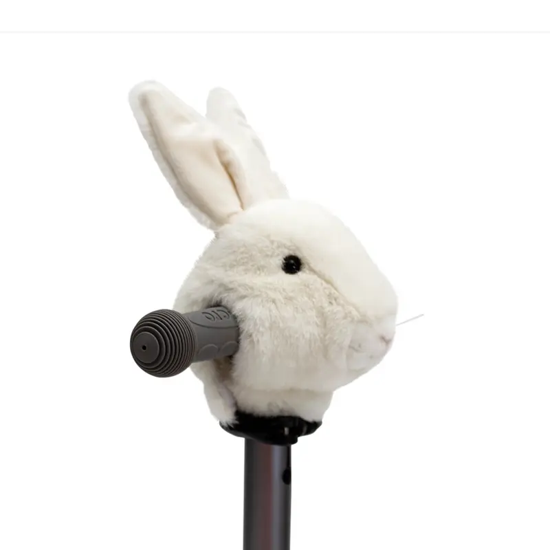 Tête de lapin blanc pour Vélo ou Trottinette - Wild & Soft
