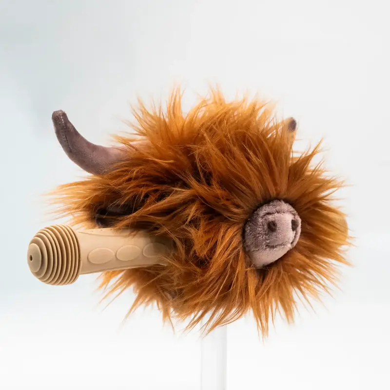 Tête de Vache écossaise pour Vélo ou Trottinette - Wild & Soft