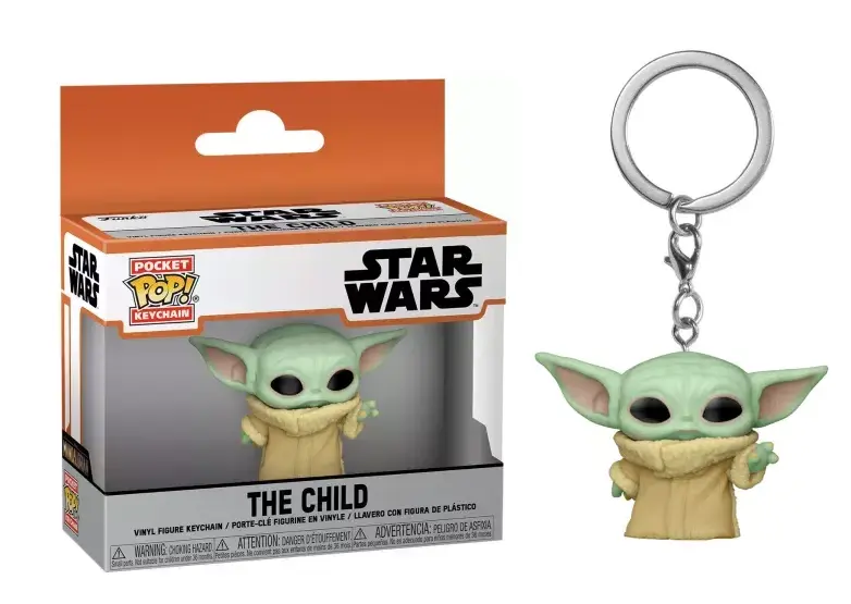 The Mandalorian - Porte-clés Bébé Yoda - Pocket Pop Keychain