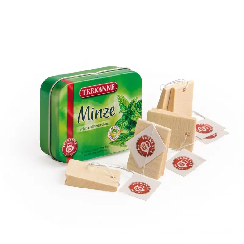 Thé Teekanne en bois dans sa boîte – Erzi