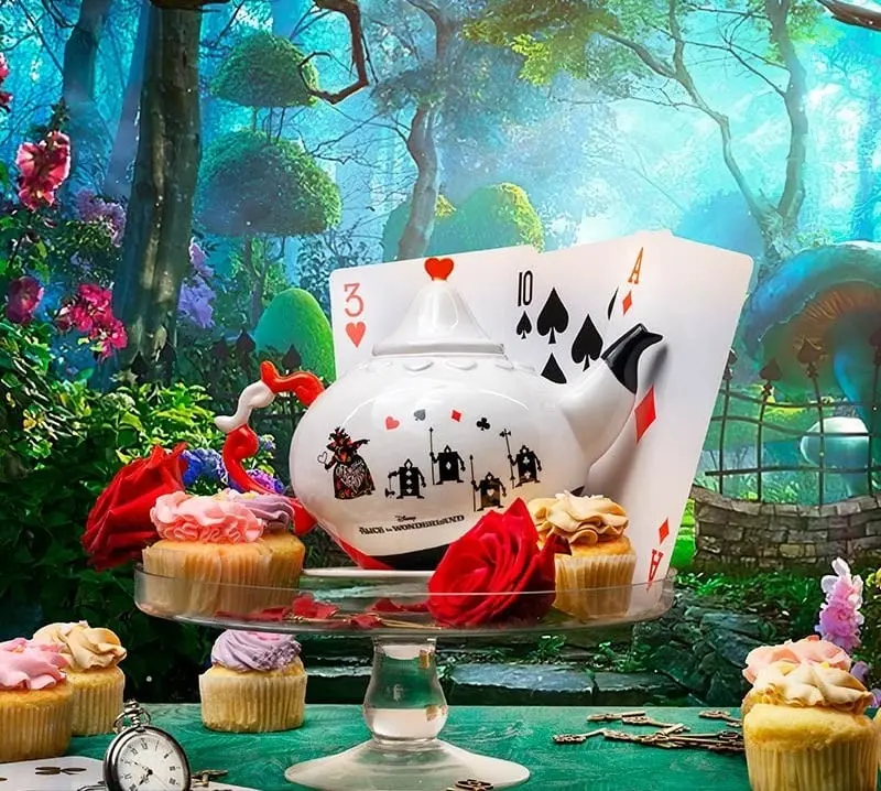Théière Reine de Cœur – Alice au Pays des Merveilles